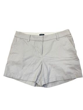 Everyday Classic Preppy J. Crew Women's Light Gray Chino Shorts